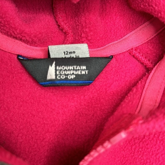 12m MEC Fleece Jacket with Flip Over Mitts - Picture 3 of 5